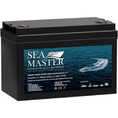 ΜΠΑΤΑΡΙΑ ΛΙΘΙΟΥ ΣΚΑΦΟΥΣ SEA MASTER SM12-100 LFP 12V 100 AH