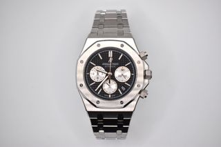 Audemars Piguet AP Royal Oak Chronograph - Replica/Αντίγραφο 3Α – Black/White Dial