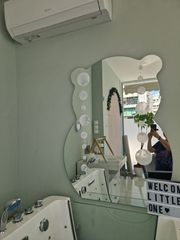 Διακοσμητικός καθρέφτης αρκουδάκι με LED