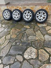 Ζαντες 15αρες γνήσιες με καινούργια λάστιχα Honda civic