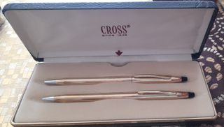 Σετ Στυλό-Μολύβι CROSS επίχρυσα