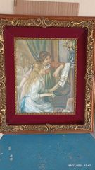 πινακας ζωγραφικης Ρενουαρ με κορνιζα