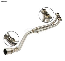 Λαιμoi εξάτμισης INOX για Yamaha Tmax 500 Tmax 530 για Φ60mm και Φ51mm τελικό