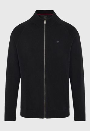 Funky Buddha Ανδρική πλεκτή ζακέτα με φερμουάρ FBM012-004-09