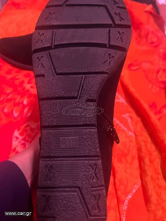 Μποτάκια γυναικεία 41 σουέτ-thumb-2