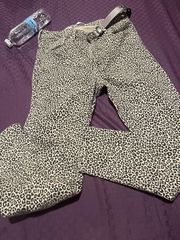 Παντελόνι Mango leopard ελαστικό M