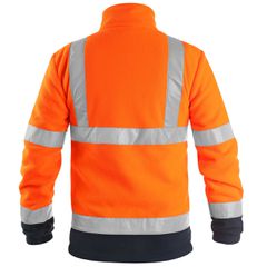 CXS Preston orange-blue Ζακέτα Εργασίας fleece high vis