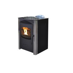 ΑΕΡΟΘΕΡΜΗ ΣΟΜΠΑ PELLET LILLY 9 kW INOX