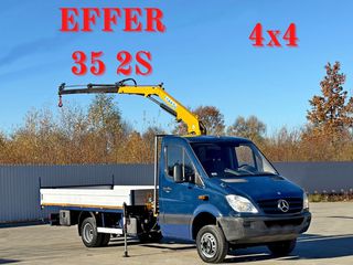Γερανοί - Φορτηγά Με Γερανό Mercedes-Benz 2011 Sprinter 516 CDI * EFFER 35 2S * TOP