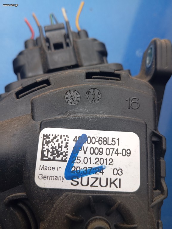Πετάλι γκαζιού suzuki 49400-68L51