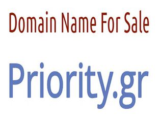 PRIORITY.GR DOMAIN