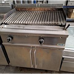 Σχαριέρα επιδαπέδια με σχάρα V 80x70x90cm Ιταλίας Giorik μεταχειρισμένη