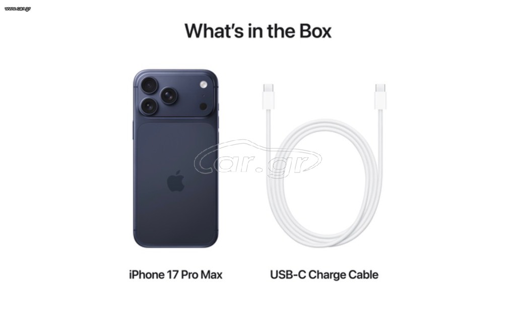 iphone 17 pro max , blue, 256gb
