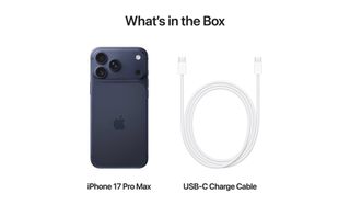 iphone 17 pro max , blue, 256gb