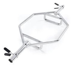 Μπάρα VEVOR Trap Bar Hex, Μπάρα Hex 50mm, Μπάρες ώμων χωρητικότητας 360 kg με λαβές με ραβδώσεις, Εξοπλισμός άρσης βαρών και ενδυνάμωσης, Γυμναστήριο στο σπίτι για καθίσματα, άρσεις θανάτου, πιέσεις ώ