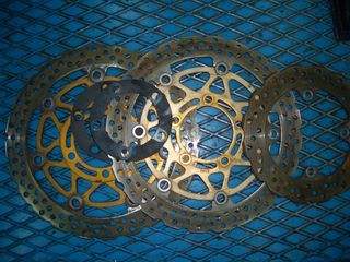 ΓΙΑ KAWASAKI ZX636 2005 ΔΙΣΚΟΠΛΑΚΕΣ ΕΜΠΡΟΣ ΠΙΣΩ
