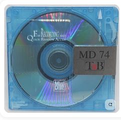 TnB recorable minidisc 74 minutes MD074X01 3303170019498