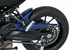 Ermax Φτερό Πίσω Τροχού Yamaha Tracer 7 2020-2024 Μαύρο Άβαφο