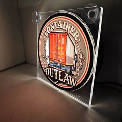 Φωτεινή Πινακίδα Lightbox Deluxe Container Outlaw Φορτηγού