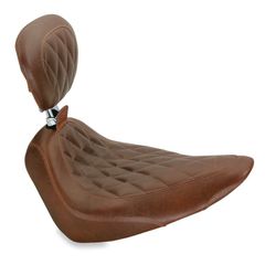 Mustang Mustang, Wide Tripper solo seat wiith rider backrest