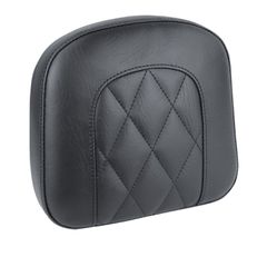 Mustang Mustang, OEM style sissy bar pad. Black. Diamond
