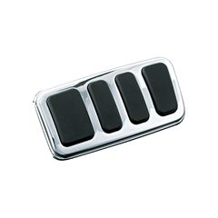 Kuryakyn Kuryakyn, extended brake pedal pad. Chrome