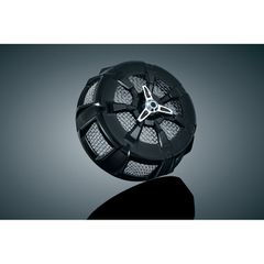 Kuryakyn Kuryakyn, Alley Cat air cleaner cover. Black/chrome