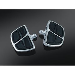Kuryakyn Kuryakyn, Kinetic mini floorboard set. Chrome