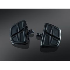 Kuryakyn Kuryakyn, Kinetic mini floorboard set. Gloss black