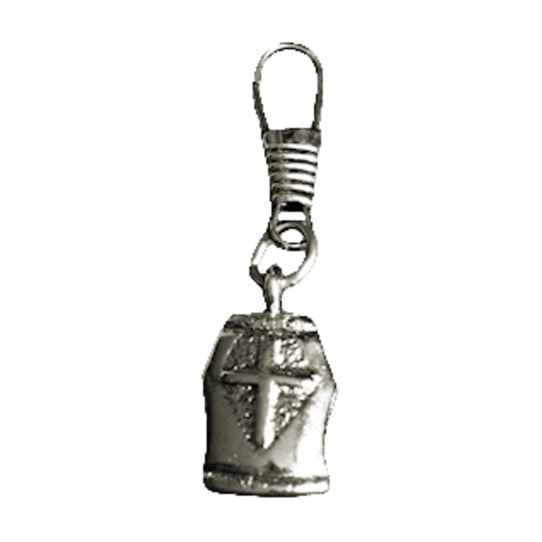 MCS Crusader shield zipper pull