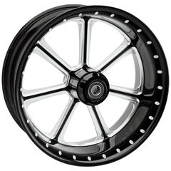 Roland Sands Design RSD, 3.5 x 17 wheel, Diesel. CC Black