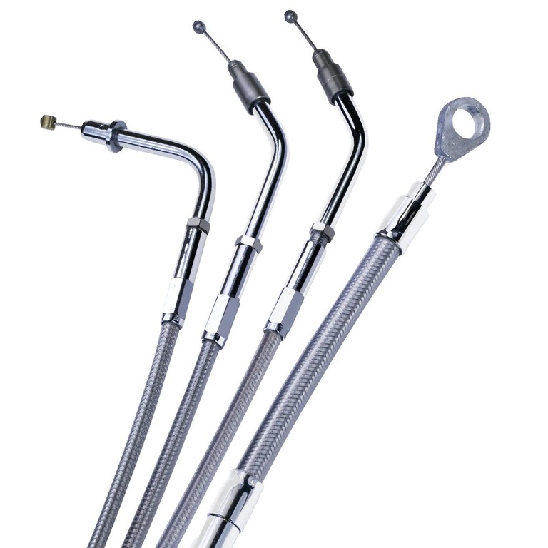 Barnett Barnett, throttle cable (pull) braided cc