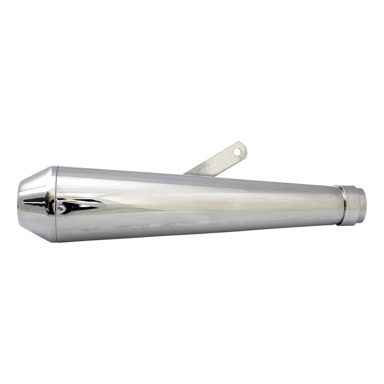 MCS Megaton universal muffler 17″ long chrome