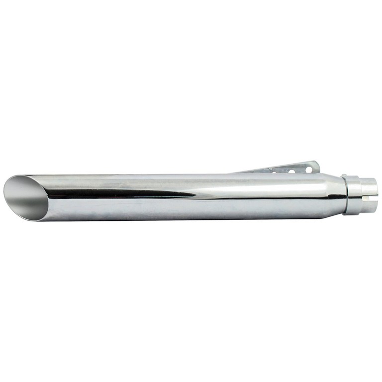 MCS Slash Cut universal muffler 20″ long chrome
