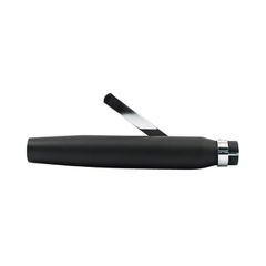 MCS Tapered universal muffler16″ long black