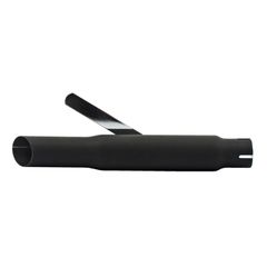MCS Shorty slash cut universal muffler16″ long black