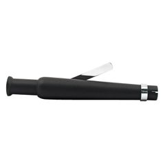MCS Trumpet universal straight muffler 18-1/2″ long black