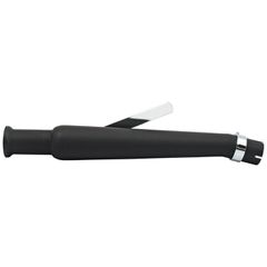 MCS Trumpet universal upswept left muffler 20-1/2″ long black