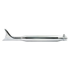 MCS Batwing Fishtail universal muffler 30″ long chrome