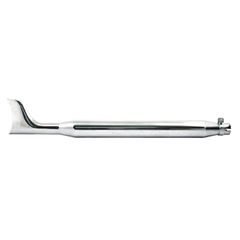 MCS Fishtail universal muffler 36″ long chrome