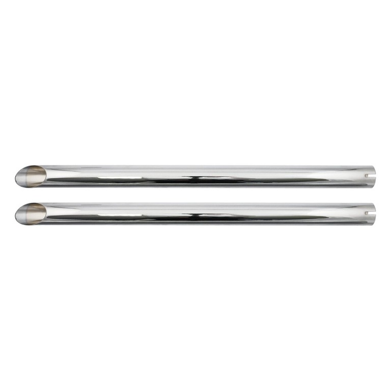 MCS Universal head pipe extension set 30″ long chrome