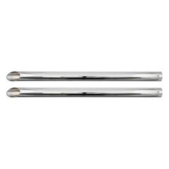 MCS Universal head pipe extension set 30″ long chrome