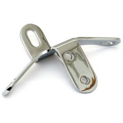 MCS OEM style top motor mount. Chrome