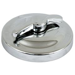 MCS Oil tank filter cap, OEM style. Chrome