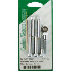 Gardner-Westcott Allen bolt, oil pump mount kit