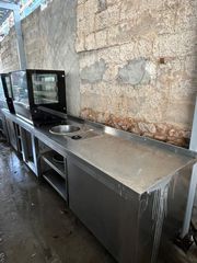 ΠΟΣΤΟ ΚΑΦΕ ,ΜΙΑ ΛΑΝΤΖΑ + DREINER + RINCER, ΑΡΙΣΤΕΡΑ ΚΑΙ ΔΕΞΙΑ , ΥΠΑΡΧΟΥΝ ΑΠΟ 2 ΣΥΡΩΜΕ ,ΔΙΑΣΤΑΣΕΙΣ: 400X71X90cmΝΕΣ ΠΟΡΤΕΣ (ΜΕ ΕΝΔΙΑΜΕΣΟ ΡΑΦΙ) , ΑΝΑΣΗΚΩΜΑ (5CM)-thumb-3