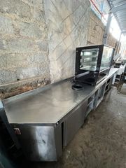 ΠΟΣΤΟ ΚΑΦΕ ,ΜΙΑ ΛΑΝΤΖΑ + DREINER + RINCER, ΑΡΙΣΤΕΡΑ ΚΑΙ ΔΕΞΙΑ , ΥΠΑΡΧΟΥΝ ΑΠΟ 2 ΣΥΡΩΜΕ ,ΔΙΑΣΤΑΣΕΙΣ: 400X71X90cmΝΕΣ ΠΟΡΤΕΣ  (ΜΕ ΕΝΔΙΑΜΕΣΟ ΡΑΦΙ) , ΑΝΑΣΗΚΩΜΑ (5CM)