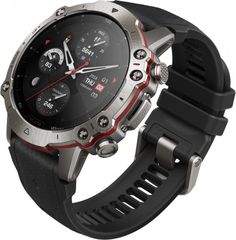 Amazfit Falcon AMOLED Multi-Sport smartwatch, GPS, 49mm, Titanium, (Supersonic Black)-ΑΘΗΝΑ ΝΙΚΑΙΑ