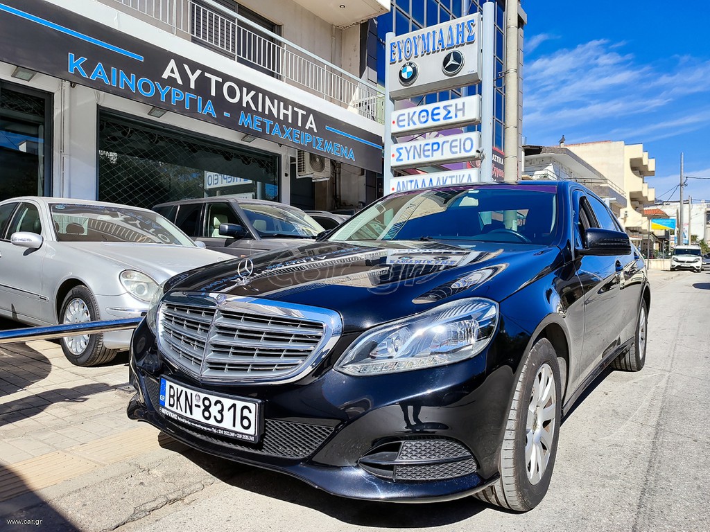 Mercedes-Benz E 200 2014 ΦΥΣΙΚΟ ΑΕΡΙΟ!