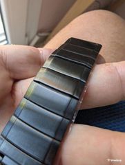 Μπρασελέ Garmin QuickFit 22mm Bands Vented Titanium Bracelet with Carbon Gray DLC Coating